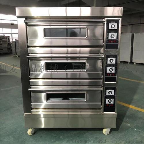 【源头工厂】商用烤箱三层六盘电热式烤炉
